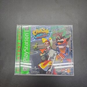 Crash Bandicoot Warped Greatest Hits -Sony PlayStation 1 PS1- CIB Tested